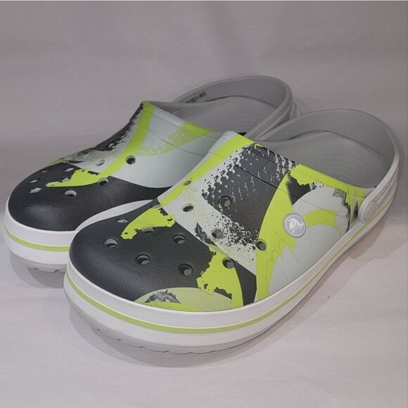 Crocs Crocband OmbreBlock Rubber Slip-on Clog Shoes Men's Size 11 - Picture 15 of 15